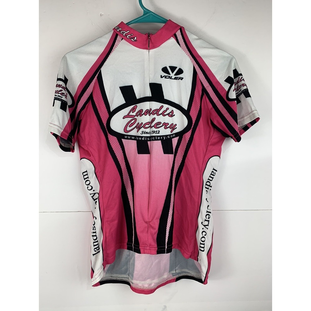 Voler Womens Medium Short Sleeve Landis Cyclery Outdoors Athletic jersey‎